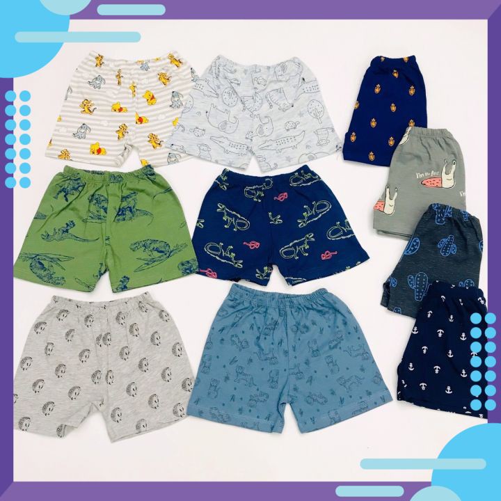 Quần đùi bé trai SUNKIDS1, quần đùi cho bé chất cotton mềm mát, size 1-7 tuổi nhiều màu