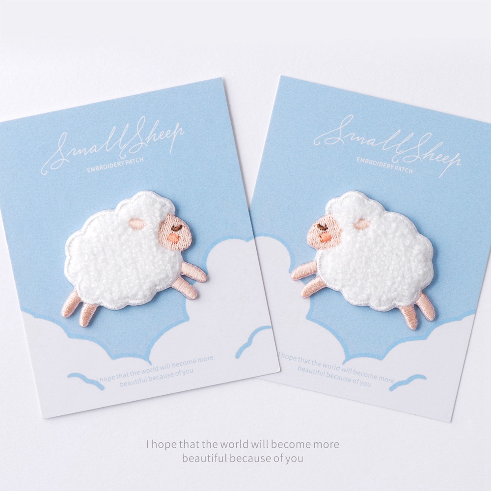 Miếng Dán Ủi Quần Áo Hình Gấu / Cừu Dễ Thương Chất Lượng Cao