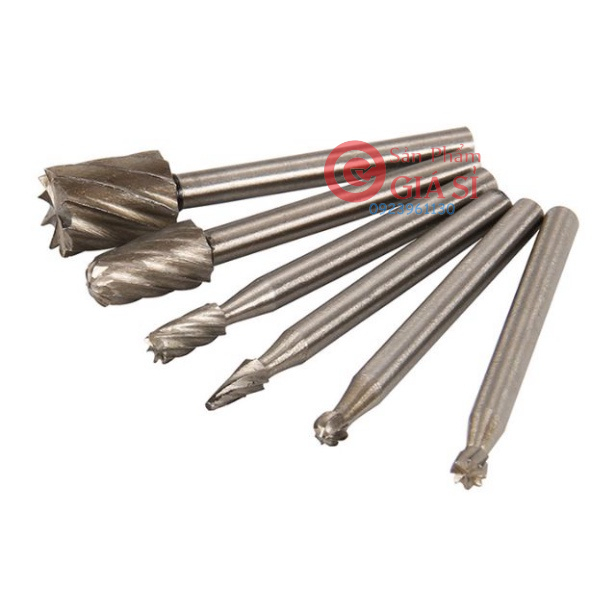 Bộ 20 đầu mũi mài khắc - mũi làm lũa - mũi chạm khắc gỗ cán 3mm ❤️freeship❤️