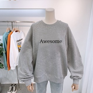 ÁO SWEATER COTTON NỈ DÀY DẶN