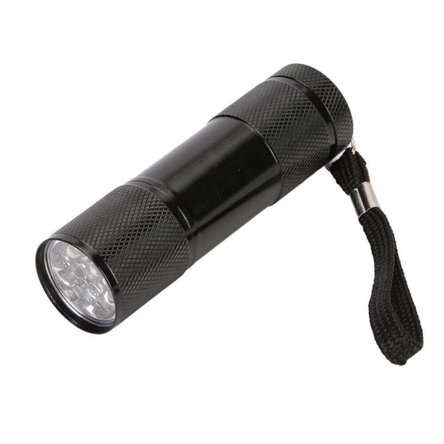 Đèn pin UV 9 bóng cực sáng soi tiền giả