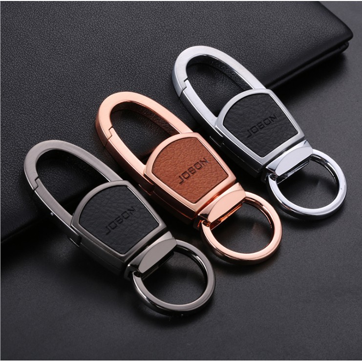 Móc khóa da cao cấp cho ô tô Jobon car keychain