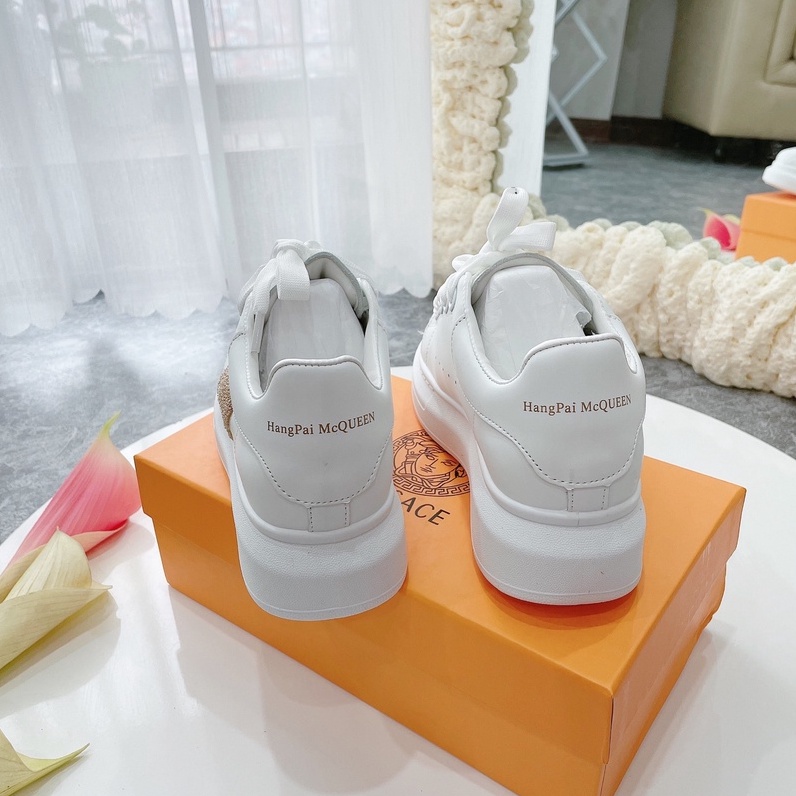 Giày thể thao nữ Mc queen , Giày Sneaker độn đế nữ  full trắng cao cấp sezi  35_39