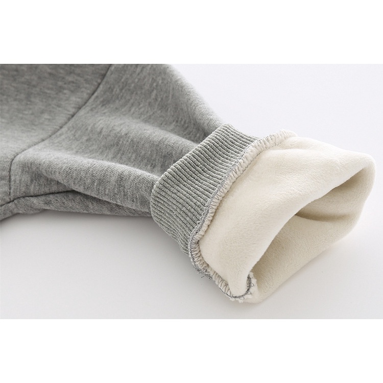 Áo nỉ cổ lọ lót nhung trẻ em hãng WAPYPY Áo cổ lọ lót nhung Bibon_kids