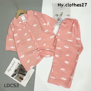 [CÓ SIZE] BỘ NGỦ LỤA CỘC DÀI MANGO MỀM ĐẸP pyjama mặc nhà
