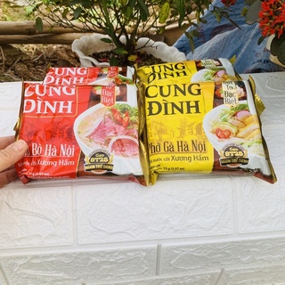 GÓI PHỞ CUNG ĐÌNH 68g/goi [vị bò/gà]