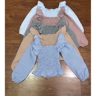 Áo smocking zr