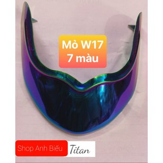 Chụp mỏ dè trước sau titan xe Wave 2017