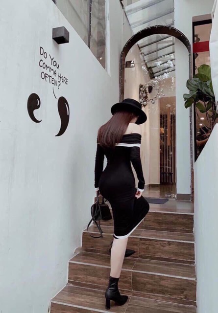 ĐẦM BODY BẸT VAI