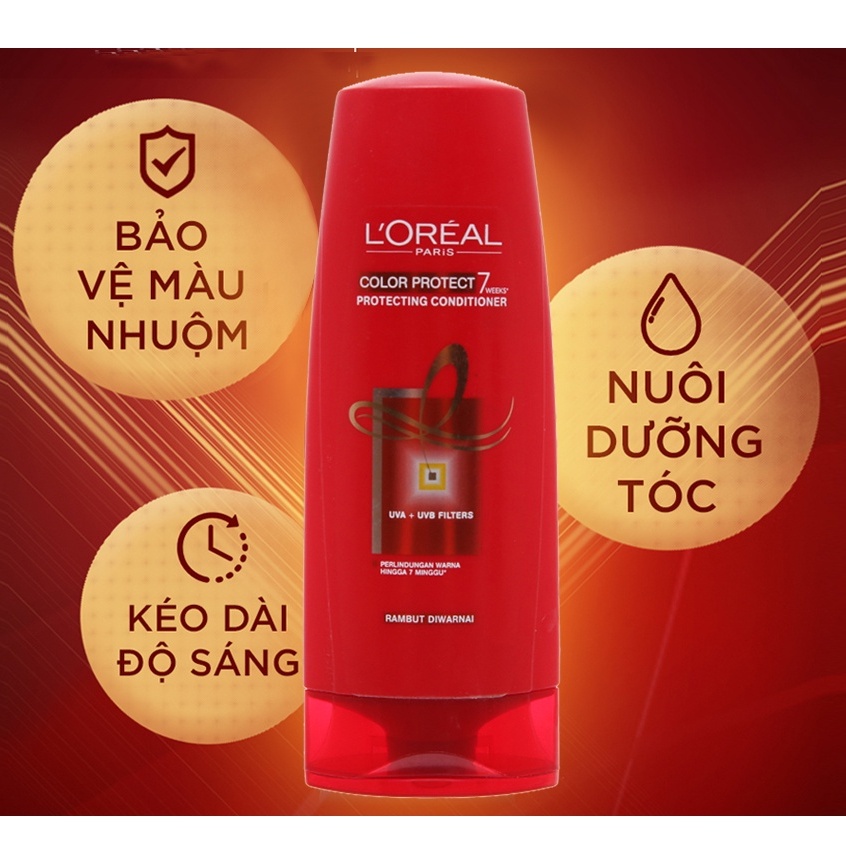 [ Giảm Sốc ] Dầu xả bảo vệ màu tóc nhuộm L'Oréal Color Protect 165ml