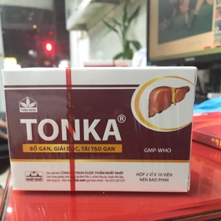 Tonka bổ gan, giải độc, tái tạo gan Nhất Nhất