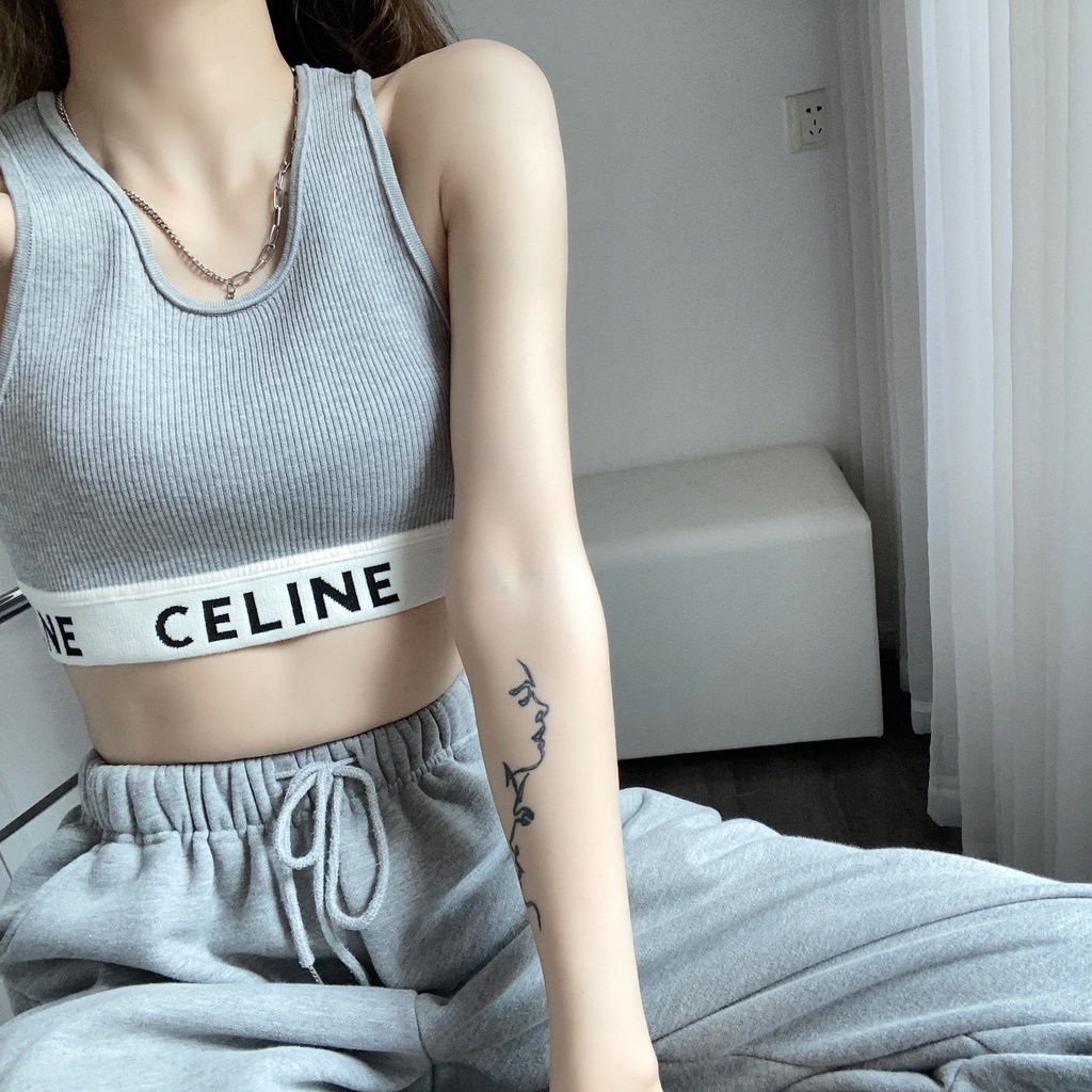 Ce 20210 Áo Vest Dệt Kim Đáy Mới