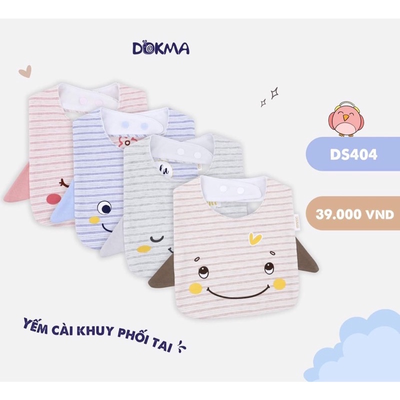 Yếm cài khuy phối tai Dokma