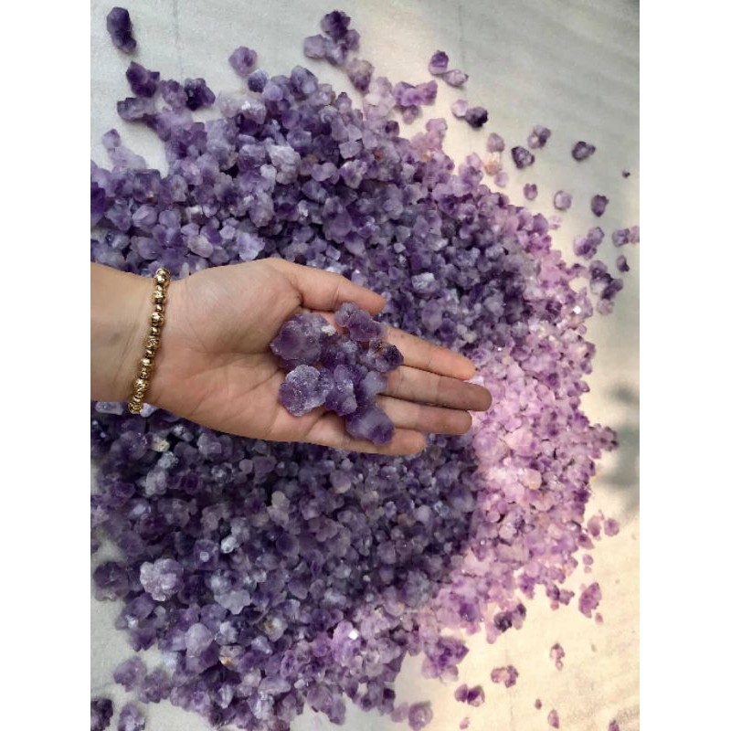 Đá mầm thach anh tím ( túi 100gram) | BigBuy360 - bigbuy360.vn