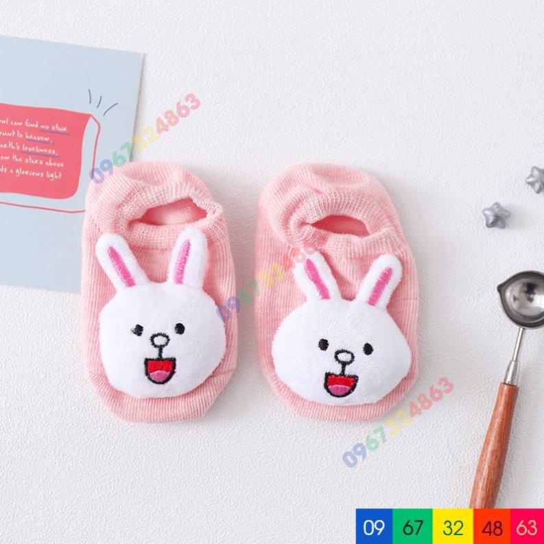 Tất sơ sinh hình thú cho bé siêu đáng yêu