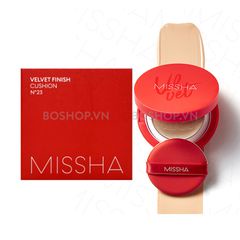 [Có sẵn] Phấn Nước Missha Velvet Finish (Bản Đỏ)