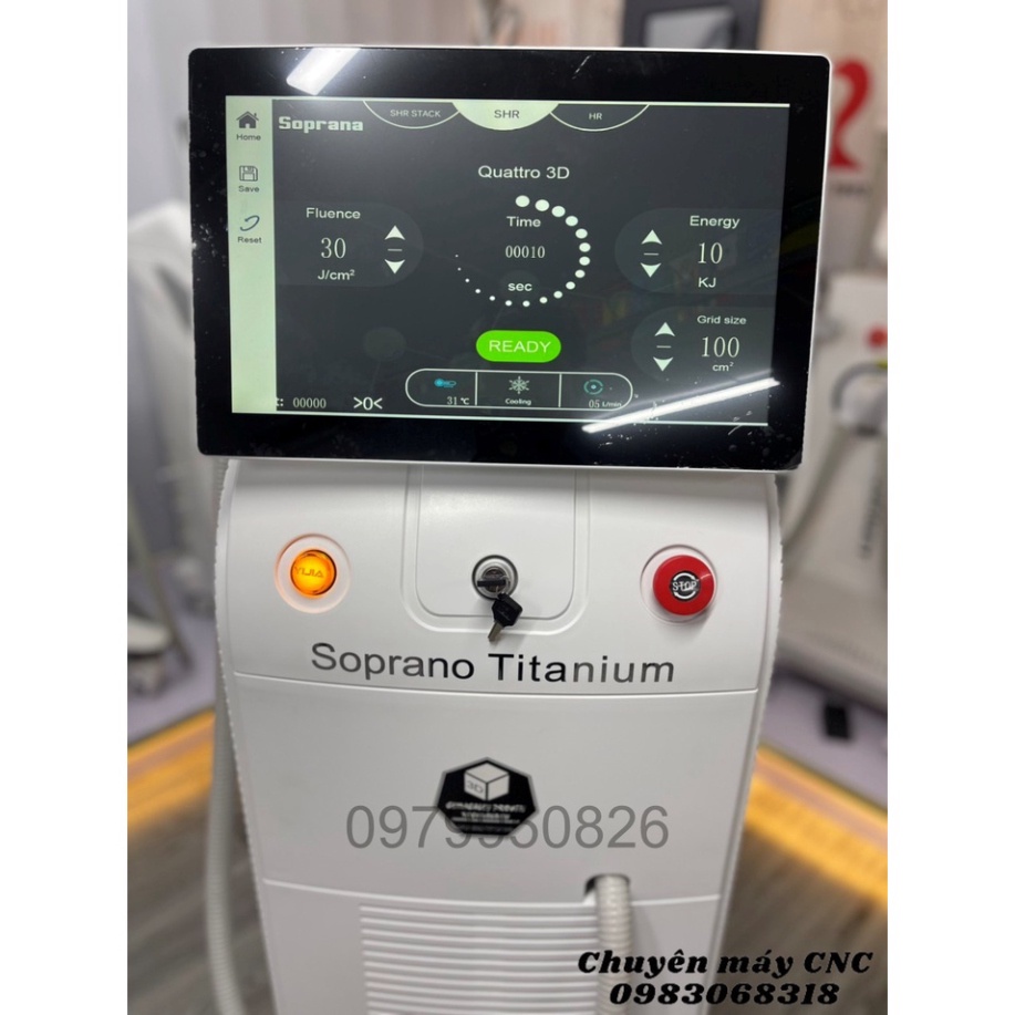 MÁY TRIỆT LÔNG XÓA XĂM DIODE LASER SOPRANO TITANIUM