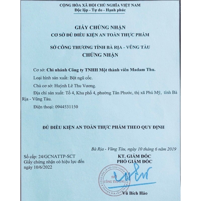 Bột ngũ cốc hỗ trợ Tăng cân A’mint