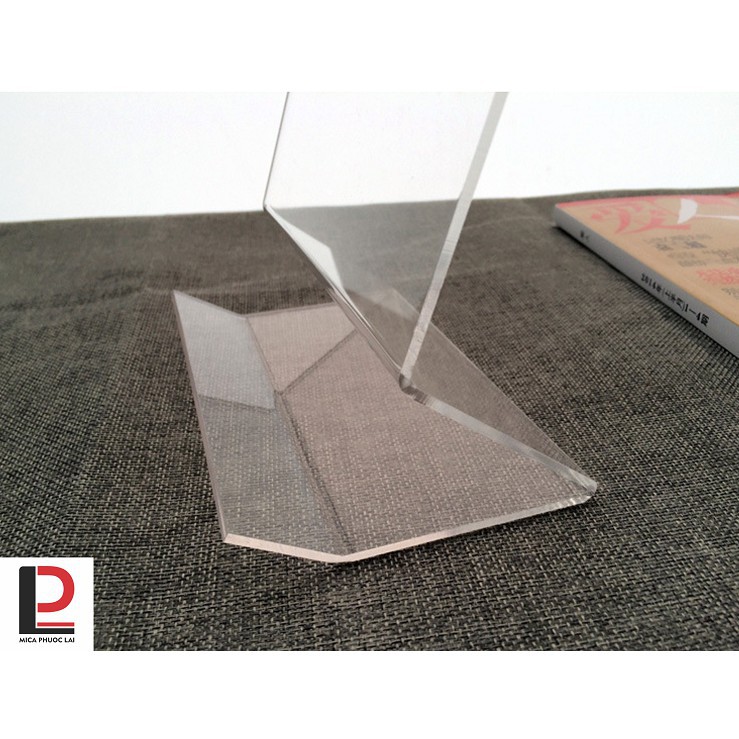 Kệ mica trưng bày sách, album ảnh/ Giá sách acrylic