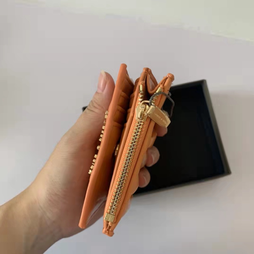 Cnk Ví Phong Cách Mới 10840324 Ví Nữ Mini Dáng Ngắn Đựng Nhiều Thẻ Tiện Lợi