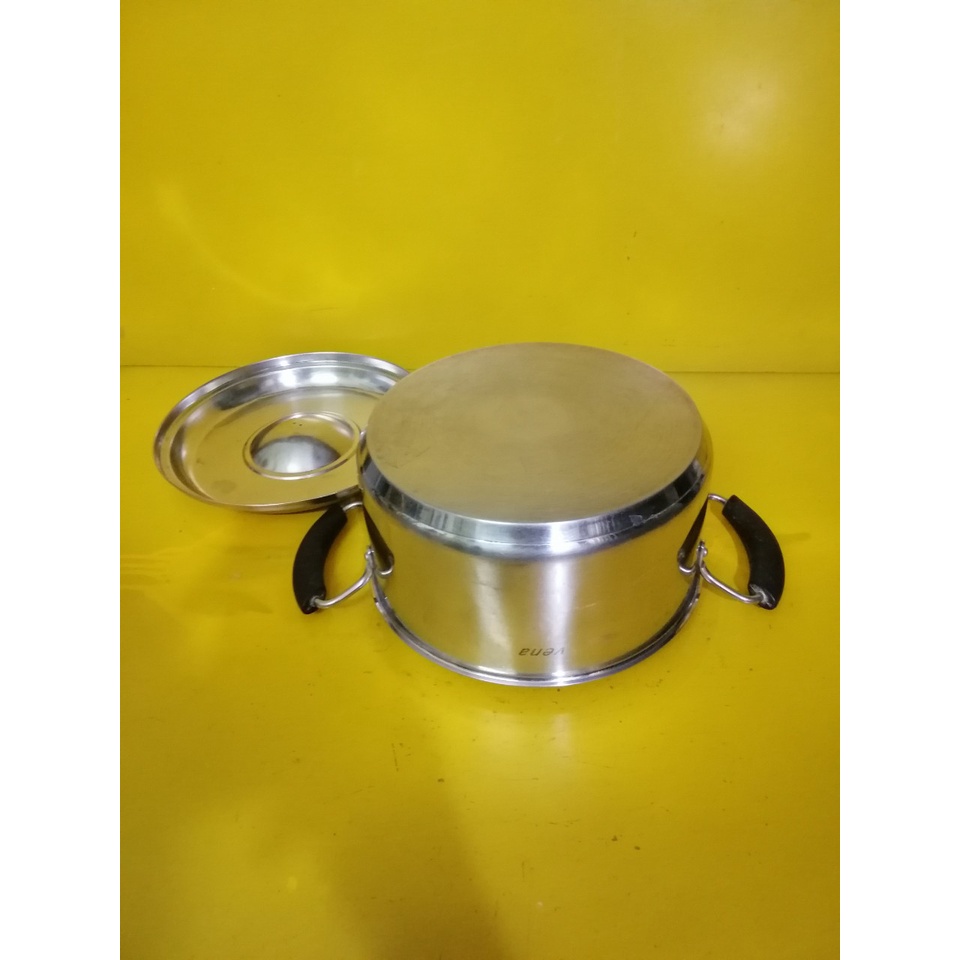 Nồi inox nội địa Nhật, size 23m, cao 11cm (mã 663), Dùng được bếp từ
