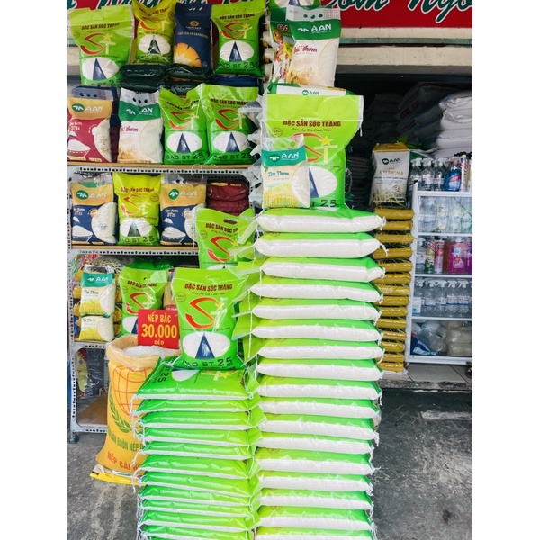 Gạo Nếp Ngỗng Thơm Ngon Bao 5ký