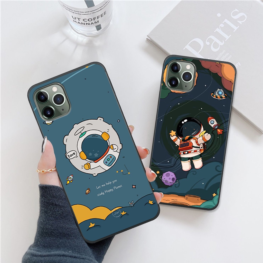 Ốp lưng IP 11 pro/ 11 pro max/ 12 pro/ 12 pro max vũ trụ, phi hành gia ốp điện thoại viền dẻo thời trang cao cấp