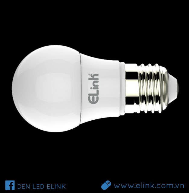 Bóng Đèn Elink LED Búp 3W EBB-A3T/EBB-A3V