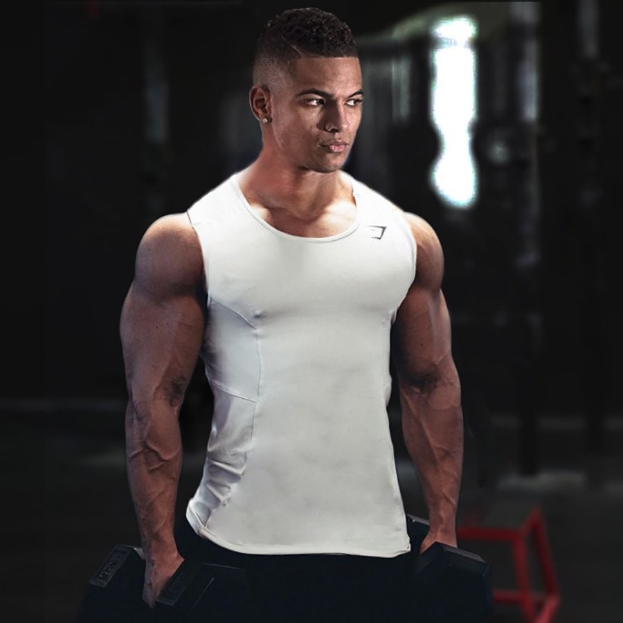 Áo Thể Thao Nam Cao Cấp Ba Lỗ GYMSHARK Chuyên Tập Gym