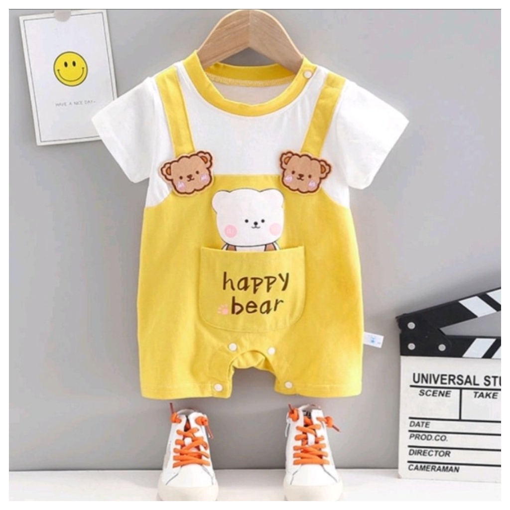 Body đùi ngắn tay - quần áo trẻ em sơ sinh phù hợp với bé trai bé gái - kiểu dáng bodysuit cho bé - vải cotton mềm mại