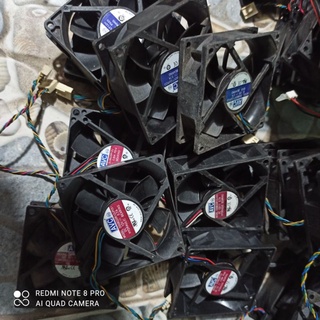 Quạt 8cm mỏng 2cm 12v tháo máy tính