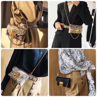 Túi mini đeo bụng túi đeo chéo nữ túi đeo hông túi bao tử đeo hông