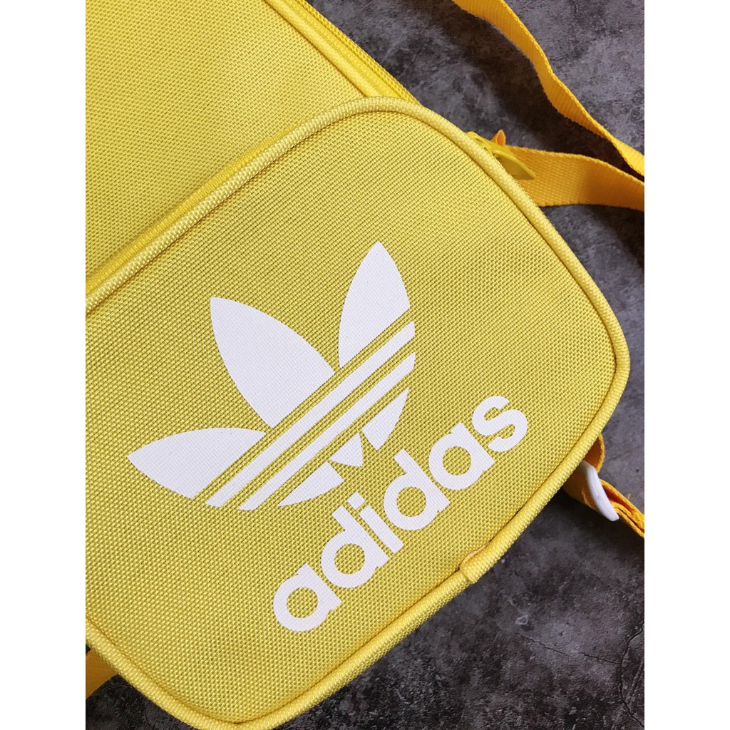 [ XẢ LỖ ] Balo Mini Adidas Santiago Yellow Mini Backpack Full Tag Code
