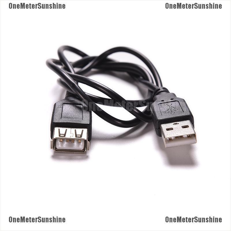 Dây cáp sạc nối dài chuyển đổi USB 2.0 A sang A 3ft/1m tiện dụng