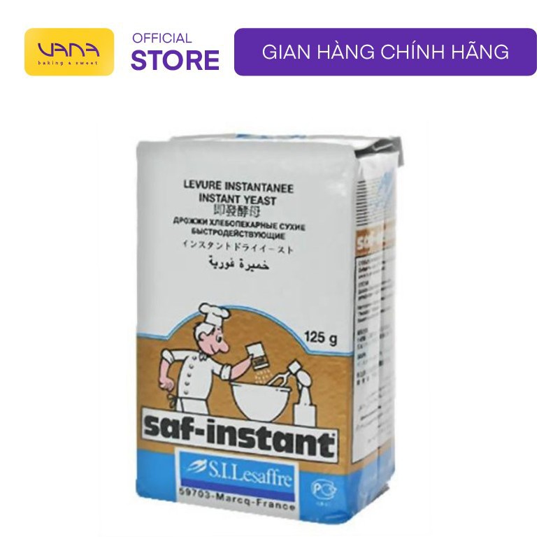 Men khô bánh ngọt Saf-instant hàng chính hãng - Men khô instant vàng