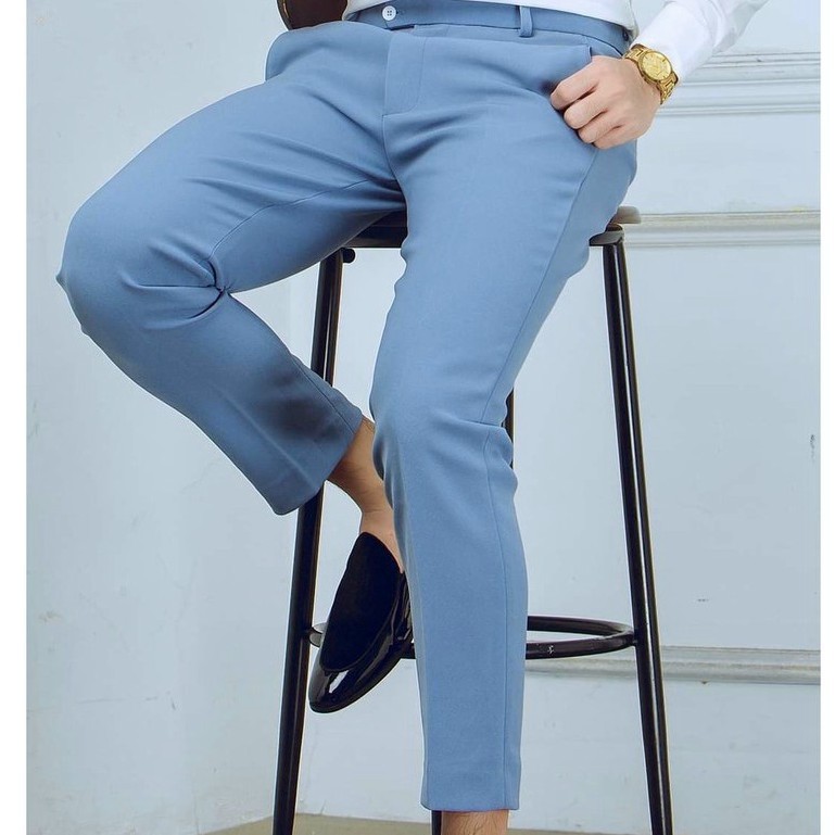 Quần Tây Nam - Quần Âu Nam Co Dãn Kiểu Dáng Body Hàn Quốc Trẻ Trung | BigBuy360 - bigbuy360.vn