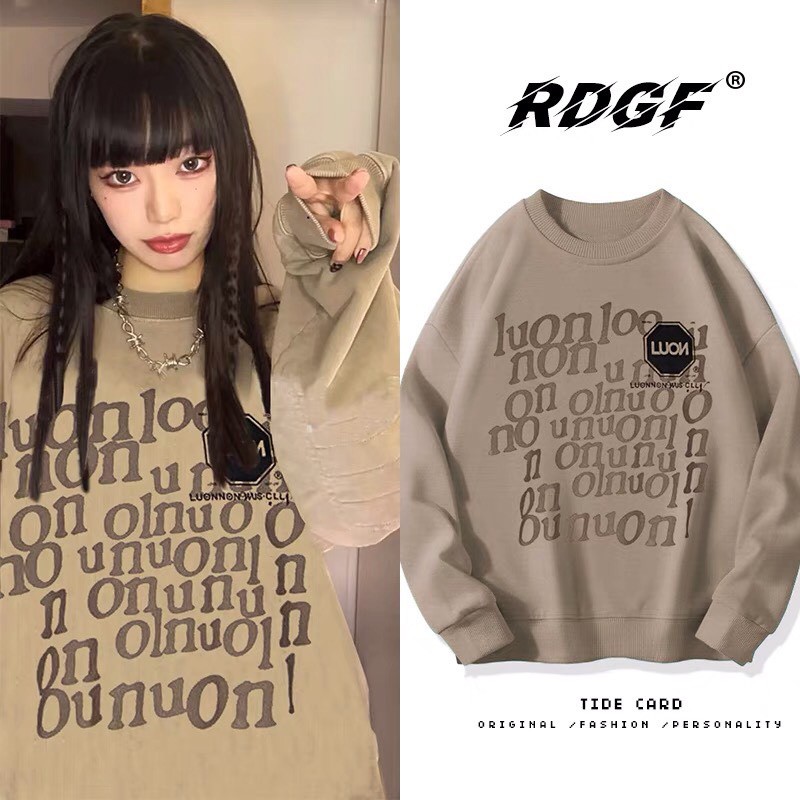 Áo sweater nỉ nữ hàng quốc form rộng đẹp giá rẻ cute ấm áp G078 | BigBuy360 - bigbuy360.vn