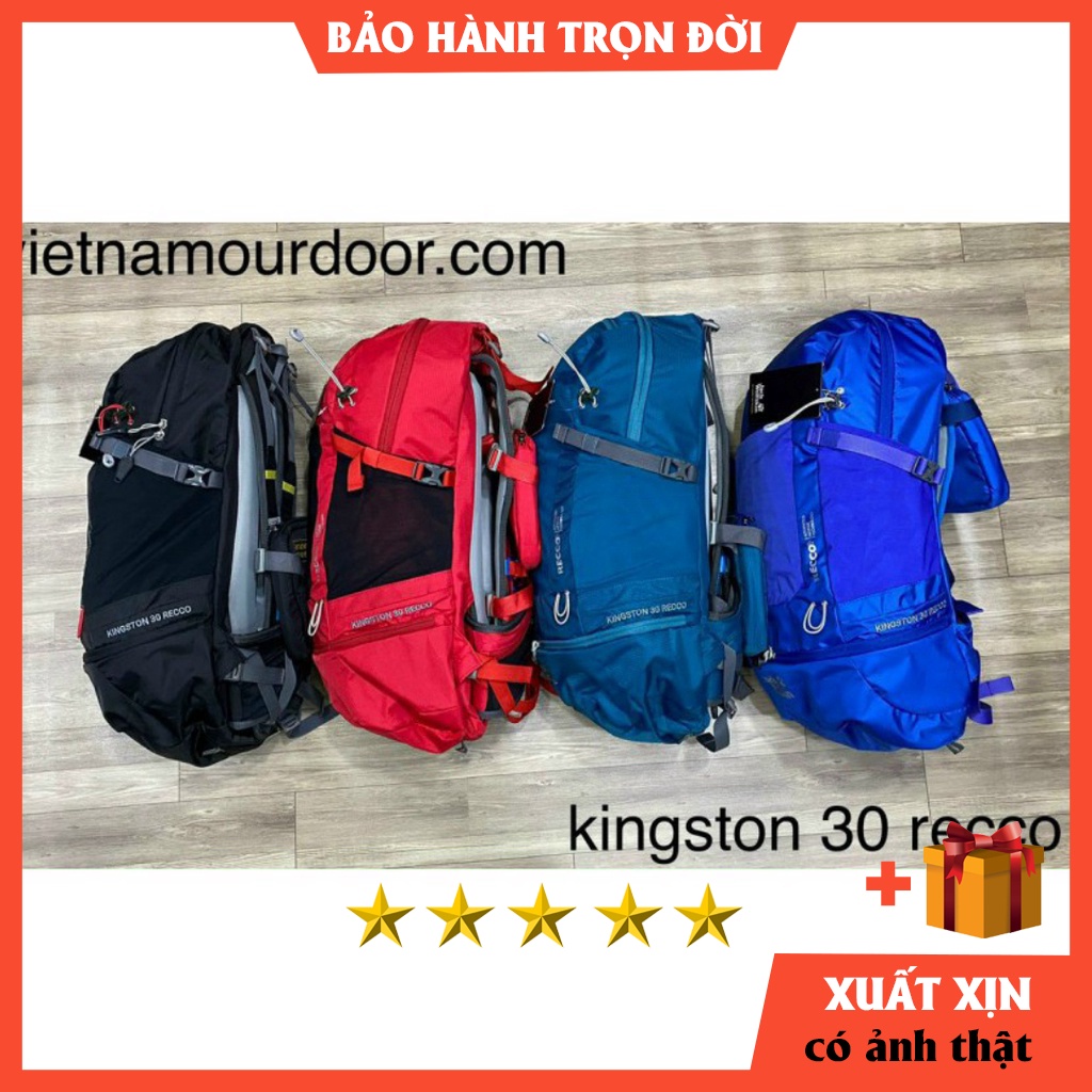 Balo phượt J.W. KINGSTON 30 RECON - dùng như ba lô du lịch chống nước - ĐAI TRỢ LỰC CỰC XỊN SÒ