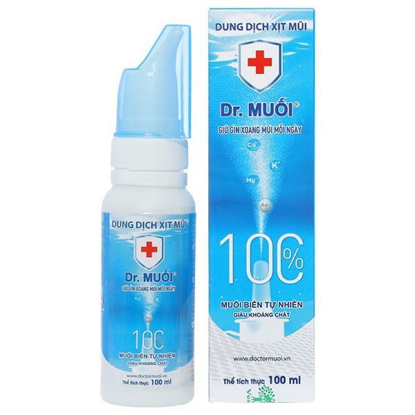 Xịt Mũi Dr Muối 100ml/chai