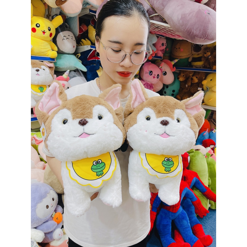Gấu Bông Chó Đeo Yếm - Chó Bông siêu xinh Gấu Bông City