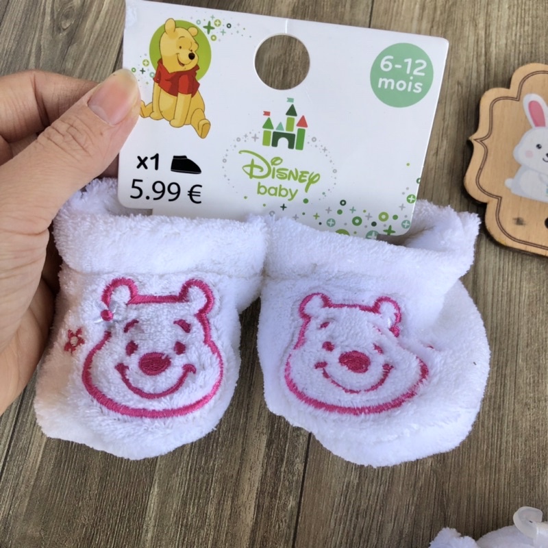 Tất giày lông bé trai bé gái dày ấm