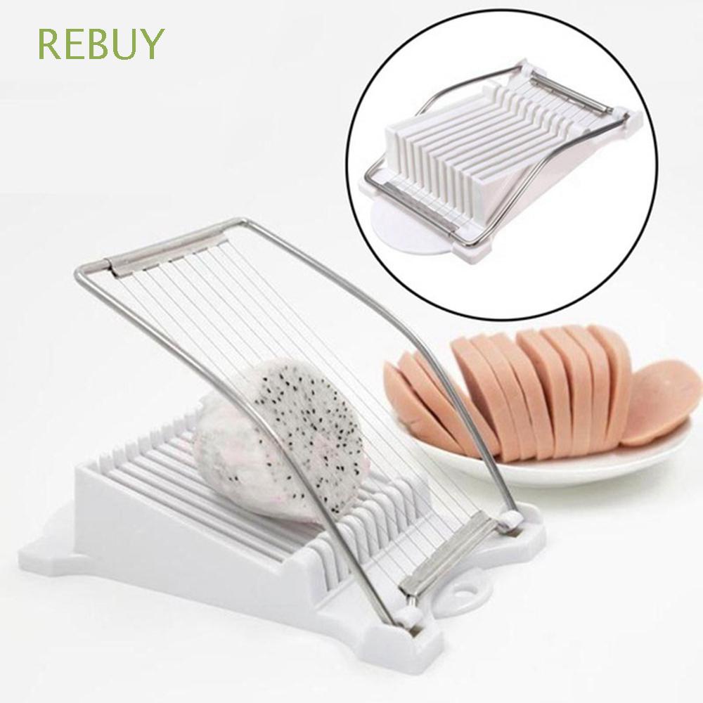 Dụng cụ cắt lát trứng/ phô mai đa năng bằng thép không gỉ nhiều màu sắc