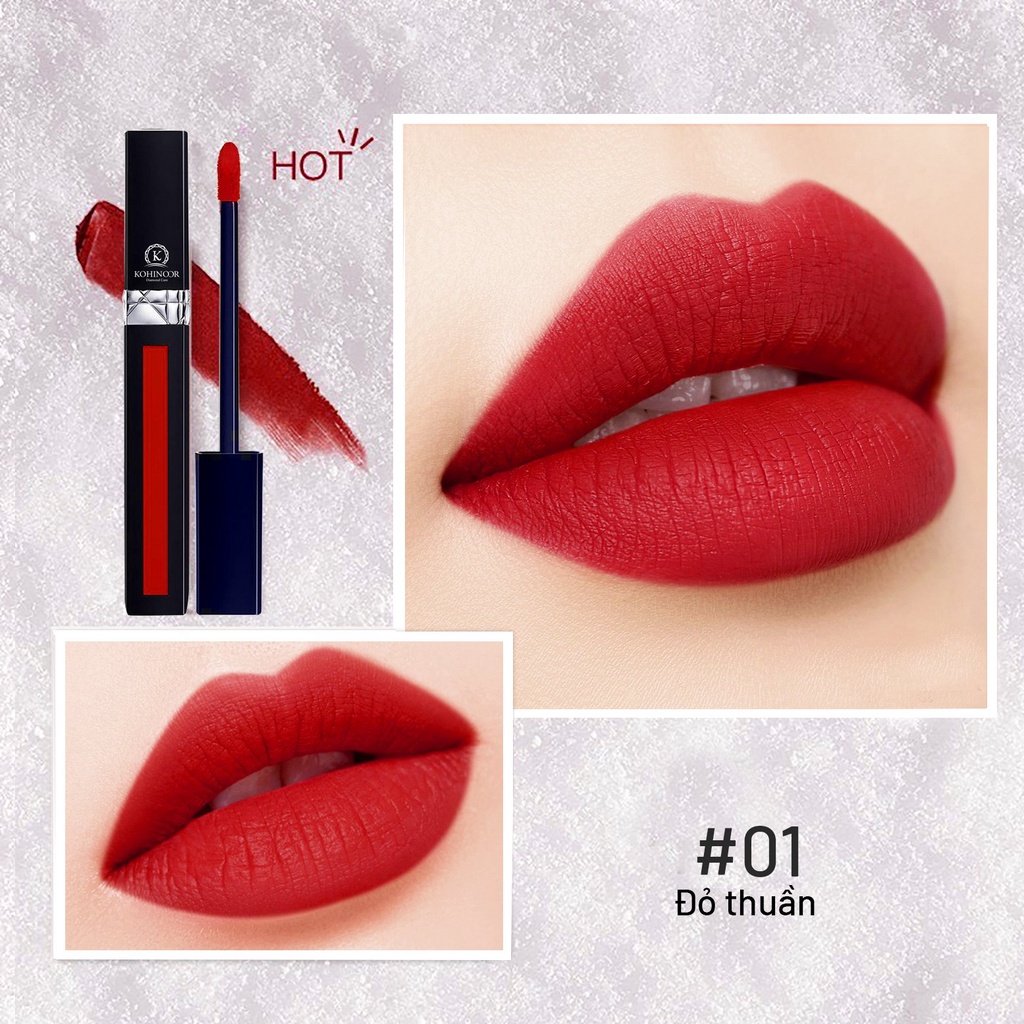 [Chính Hãng]Son Kem Lipstick Kohinoor, giữ màu không bị bong tróc, khô môi