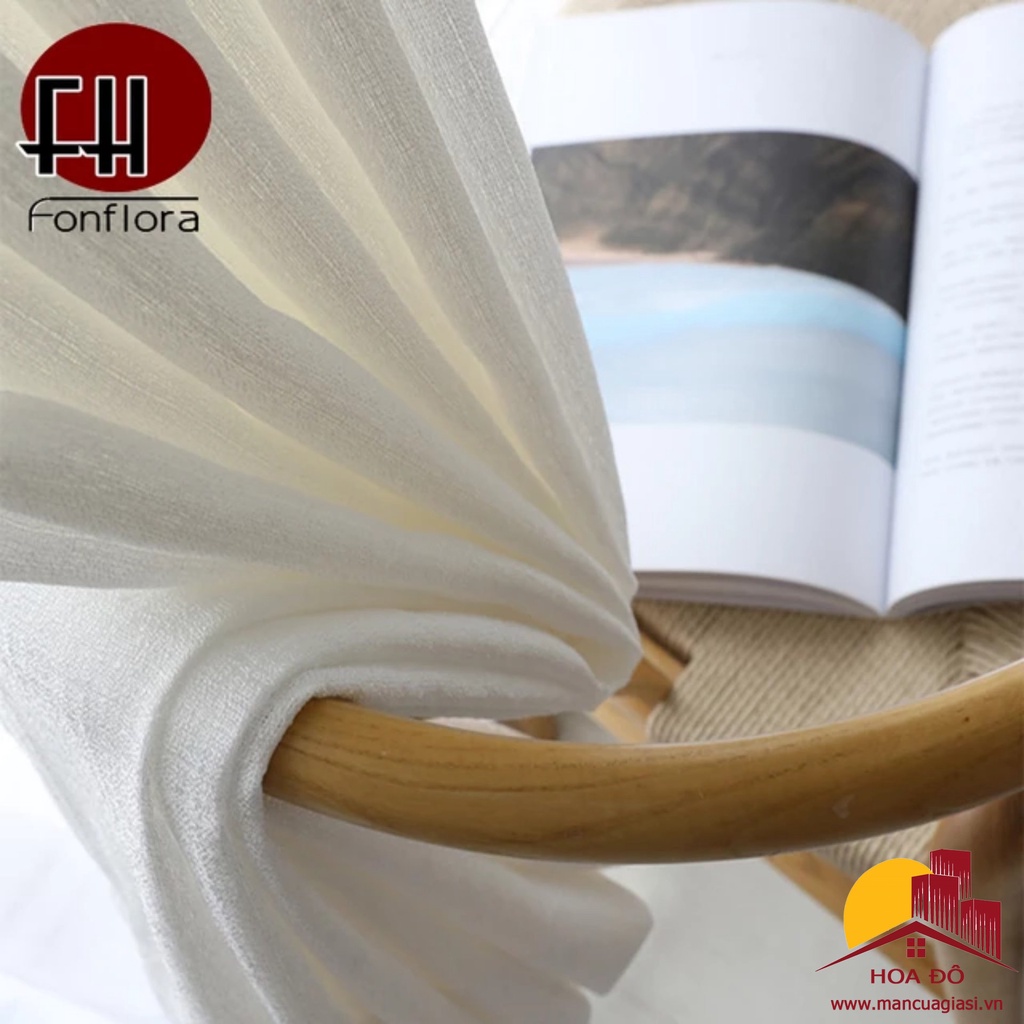 Rèm Voan Đũi Dày Trang Trí Nhà Cửa, Homestay, Cafeshop, Background, Rèm Cửa Phòng Khách, Phòng Ngủ, Cửa Đi, Cửa Sổ Đẹp