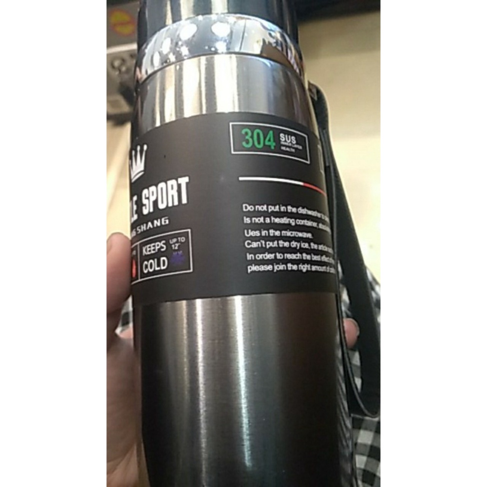 Bình Giữ Nhiệt Bình Nước Inox 304 XINLANG Giữ Nhiệt Tốt Dung Tích 1000ml Kiểu Dáng Đẹp