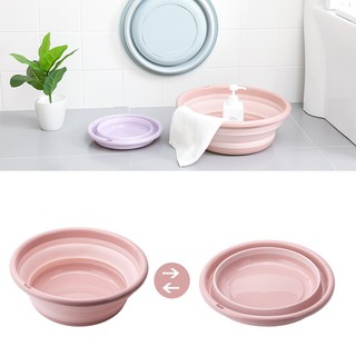 Thau nhựa gấp gọn 12x35cm