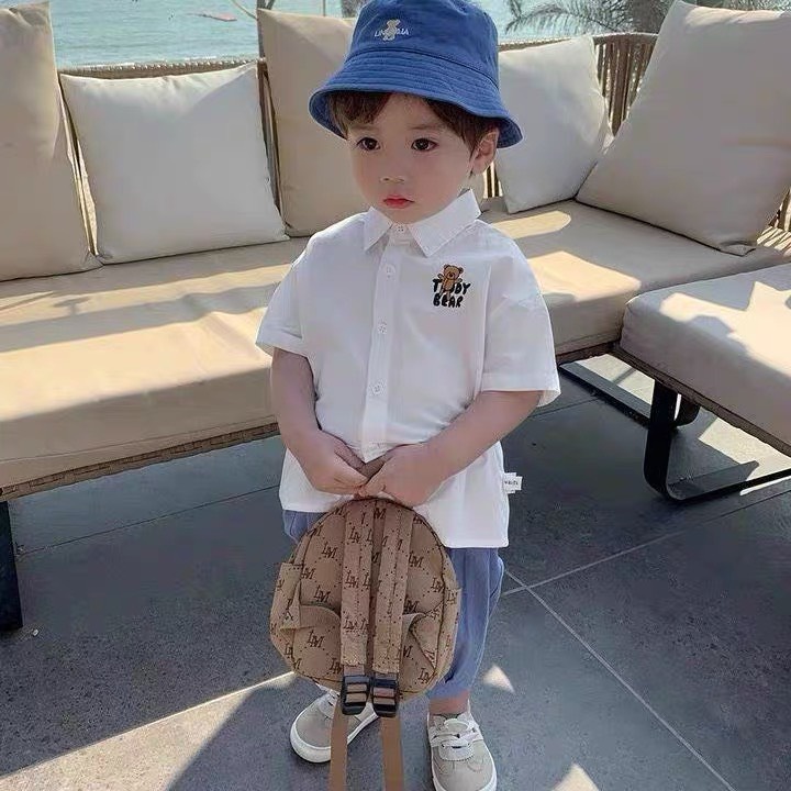ÁO SƠ MI BÉ TRAI SIÊU ĐẸP
