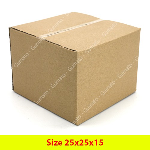 Combo 20 thùng KBS Size 25x25x15 giấy carton gói hàng Everest