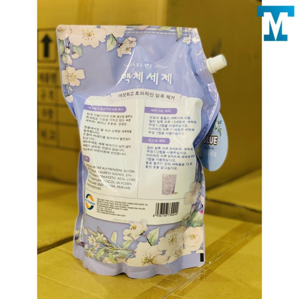 Nước Giặt Blue Hàn Quốc Hương Thảo Mộc Chính Hãng 2000ML