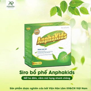 Siro ho, bổ phế Anphakids - Viện Hàn Lâm KH & CN Việt Nam